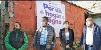 ¡Por un hogar digno! programa que puso en marcha el alcalde Darwin Eslava