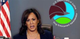Kamala en Mexico como jefa de la DEA, no vicepresidenta