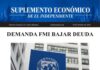 Suplemento Económico: Demanda FMI bajar deuda